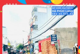 GV. Nhà MẶT TIỀN K.Doanh, CĂN GÓC đường Nguyễn Văn Công. 4.2M x 18.4M, 2T, gần Chợ TSN.